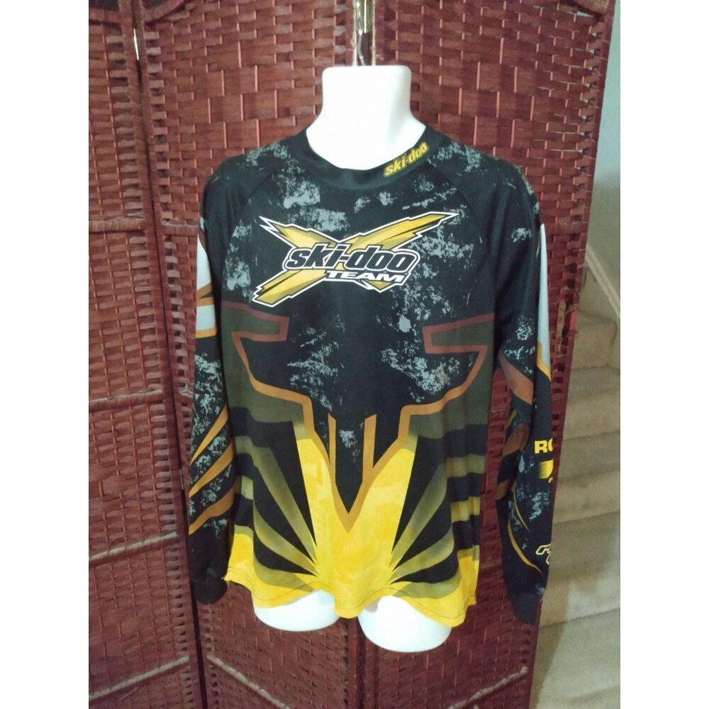 Mens Ski-doo Team Jersey Shirt Medium Snowmobile Ski Doo